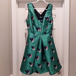 NWT Eva Franco Birdie Fit & Flare Dress Anthropologie